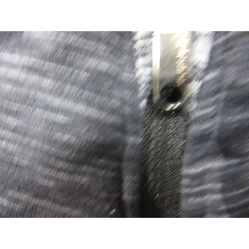 Lululemon Shirt Men XL Gray Universal Stripe Black Soot Light White Core 1/4 Zip - Picture 2 of 11